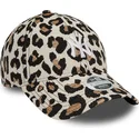 cappellino-curvo-leopardo-regolabile-da-donna-9forty-jacquard-dei-new-york-yankees-mlb-di-new-era