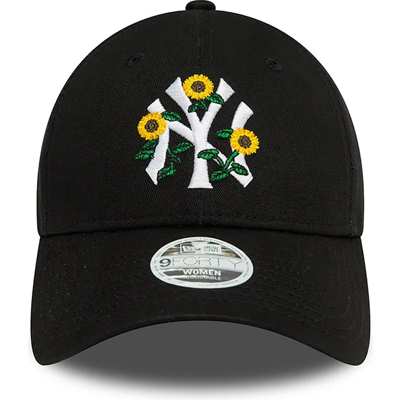 cappelli-curva-nero-cinghia-regolabile-9forty-floral-dei-new-york-yankees-mlb-di-new-era cappelli-curva-nero-cinghia-regolabile-9forty-floral-dei-new-york-yankees-mlb-di-new-era