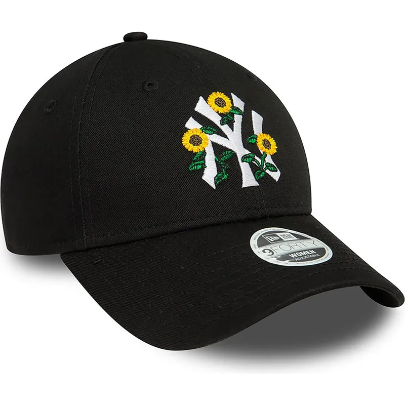 cappelli-curva-nero-cinghia-regolabile-9forty-floral-dei-new-york-yankees-mlb-di-new-era cappelli-curva-nero-cinghia-regolabile-9forty-floral-dei-new-york-yankees-mlb-di-new-era