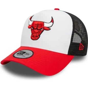 New Era A Frame Chicago Bulls NBA Multicolor Trucker Hat