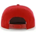 cappello-snapback-rosso-con-visiera-piatta-new-york-yankees-mlb-sure-shot-di-47-brand