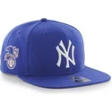 cappello-piatto-snapback-blu-dei-new-york-yankees-mlb-sure-shot-di-47-brand