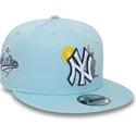 new-era-mlb-new-york-yankees-9fifty-summer-icon-snapback-cap-in-hellblau