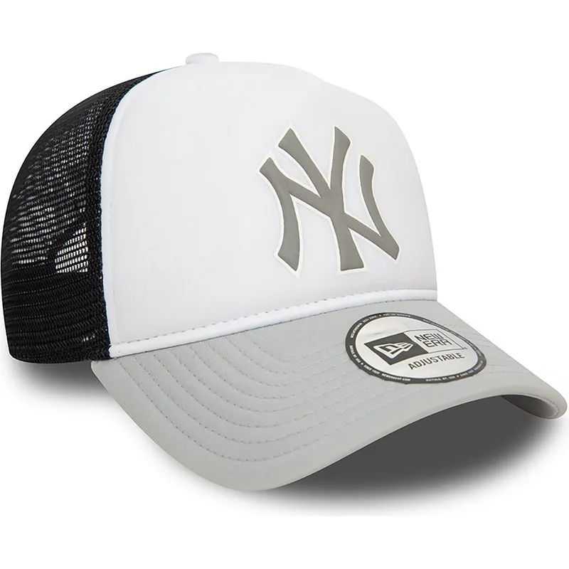 cappelli-curva-grigio-snapback-a-frame-dei-new-york-yankees-mlb-di-new-era