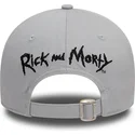 gra-justerbar-9forty-karakter-bojet-kasket-af-rick-sanchez-rick-og-morty-fra-new-era