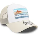 cappellino-trucker-beige-a-frame-summer-di-saint-tropez-citta-e-spiagge-di-new-era