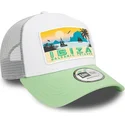 cappellino-trucker-bianco-e-verde-a-frame-summer-di-ibiza-citta-e-spiagge-di-new-era