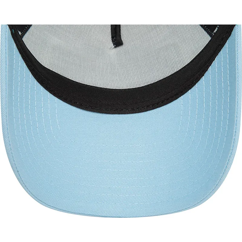 weisse-und-blaue-a-frame-summer-trucker-kappe-mykonos-stadte-und-strande-von-new-era