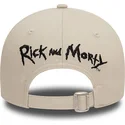 cappellino-visiera-curva-beige-regolabile-9forty-character-di-morty-smith-rick-y-morty-di-new-era