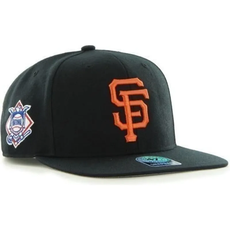 cappelli-piatta-nero-snapback-dei-san-francisco-giants-mlb-di-47-brand