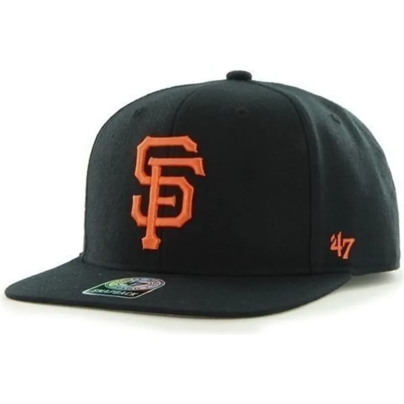 cappelli-piatta-nero-snapback-dei-san-francisco-giants-mlb-di-47-brand