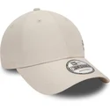 cappellino-curvo-beige-regolabile-9forty-flawless-dei-new-york-yankees-mlb-di-new-era