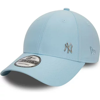 New Era Curved Brim 9FORTY Flawless New York Yankees MLB Blue Adjustable Cap