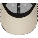 cappellino-curvo-beige-e-nero-regolabile-9forty-monogram-di-new-york-yankees-mlb-di-new-era