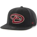cappelli-piatta-nero-snapback-dei-mlb-di-47-brand