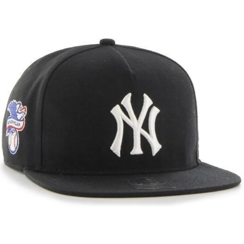 cappelli-piatta-nero-snapback-dei-new-york-yankees-mlb-di-47-brand
