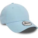 cappellino-curvo-azzurro-chiaro-regolabile-9forty-essential-di-new-era