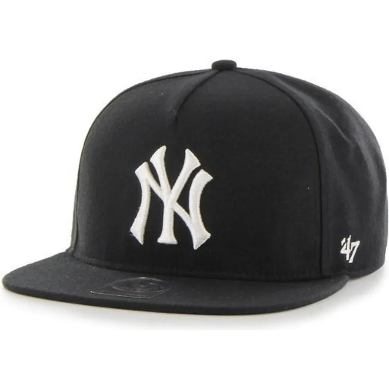 cappelli-piatta-nero-snapback-dei-new-york-yankees-mlb-di-47-brand