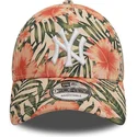 cappellino-curvo-multicolore-regolabile-9forty-tropical-dei-new-york-yankees-mlb-di-new-era