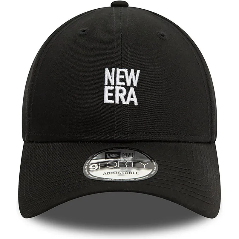 cappellino-curvo-nero-regolabile-9forty-di-new-era