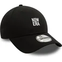 cappellino-nero-con-visiera-curva-regolabile-9forty-di-new-era