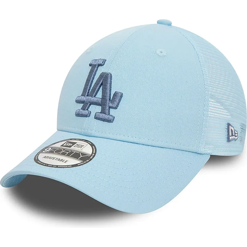 mutzen-gebogen-blau-snapback-9forty-home-field-der-los-angeles-dodgers-mlb-von-new-era