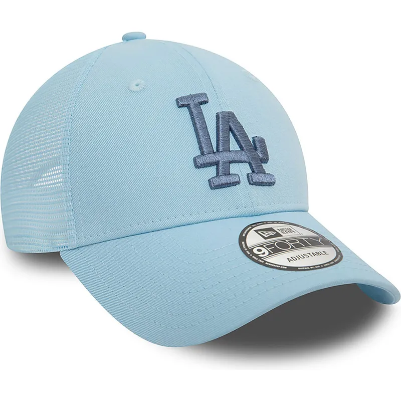 mutzen-gebogen-blau-snapback-9forty-home-field-der-los-angeles-dodgers-mlb-von-new-era