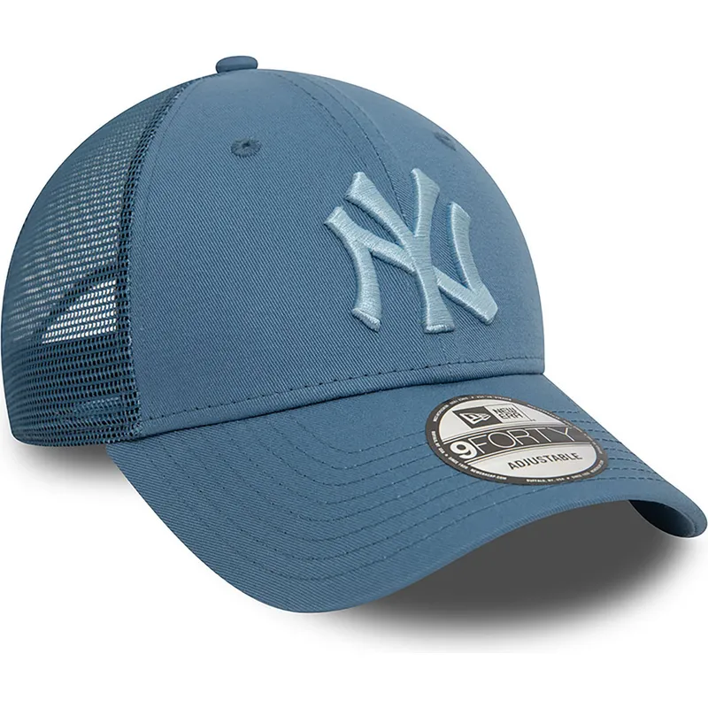 mutzen-gebogen-blau-snapback-9forty-home-field-der-new-york-yankees-mlb-von-new-era