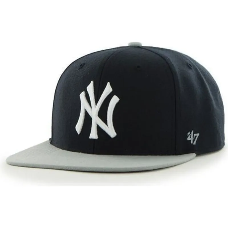 mutzen-flach-marineblau-snapback-der-new-york-yankees-mlb-von-47-brand