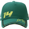 gorra-curva-verde-ajustable-tech-aston-martin-f1-team-x-kimoa