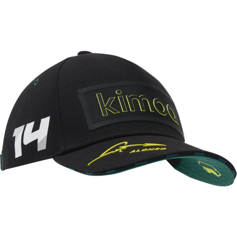 justerbar-svart-bojd-keps-patch-aston-martin-f1-team-x-kimoa
