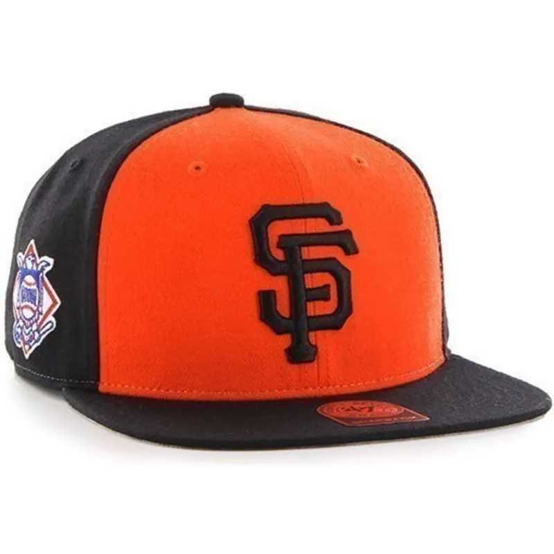 cappelli-piatta-nero-snapback-dei-san-francisco-giants-mlb-di-47-brand