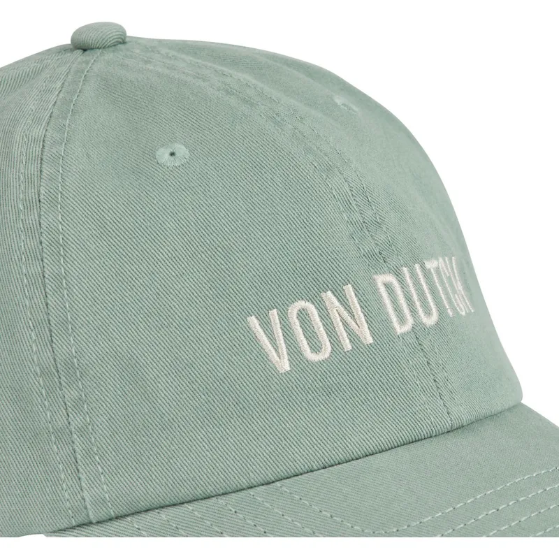 cappellino-visiera-curva-verde-regolabile-blgr-di-von-dutch
