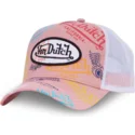 lyserod-og-hvid-trucker-kasket-le-pou-fra-von-dutch