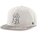 47-brand-flat-brim-new-york-yankees-mlb-snapback-cap-grau