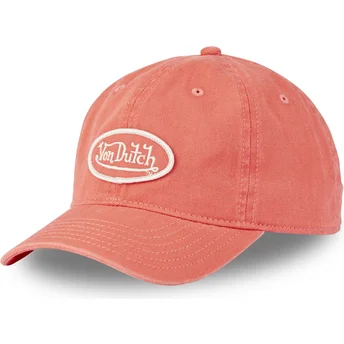 Gorra curva rosa ajustable LOG PNK de Von Dutch