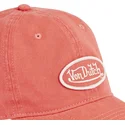 gorra-curva-rosa-regolabile-log-pnk-di-von-dutch