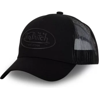 Casquette trucker noire LOG01 Von Dutch