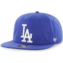 mutzen-flach-blau-snapback-der-los-angeles-dodgers-mlb-von-47-brand