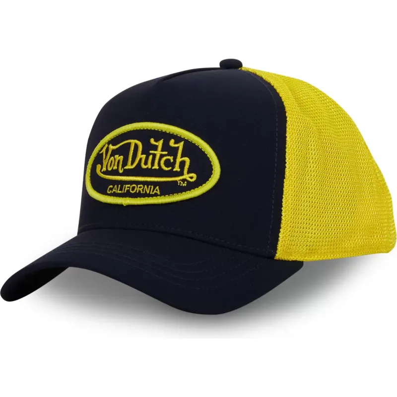 cappellino-trucker-nero-e-giallo-blye-ct-di-von-dutch