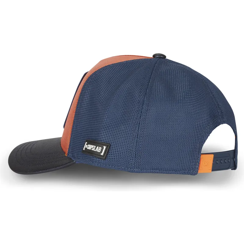 cappellino-trucker-arancione-e-blu-navy-son-goku-sav-dragon-ball-di-capslab