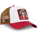 cappellino-trucker-multicolore-monkey-d-luffy-luf1-ct-one-piece-di-capslab