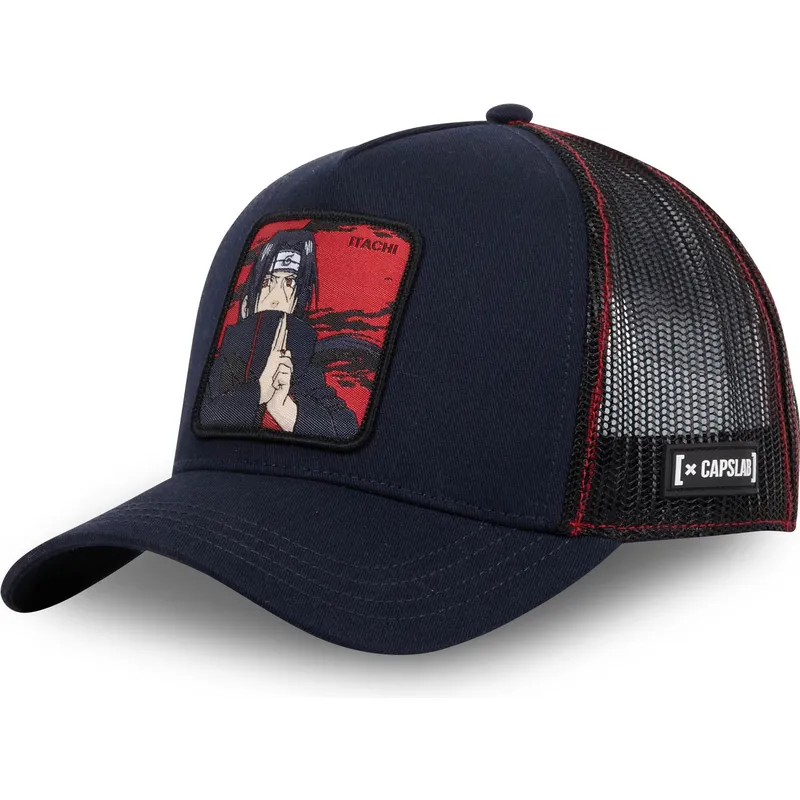 cappellino-trucker-blu-marino-itachi-uchiha-inu-naruto-di-capslab