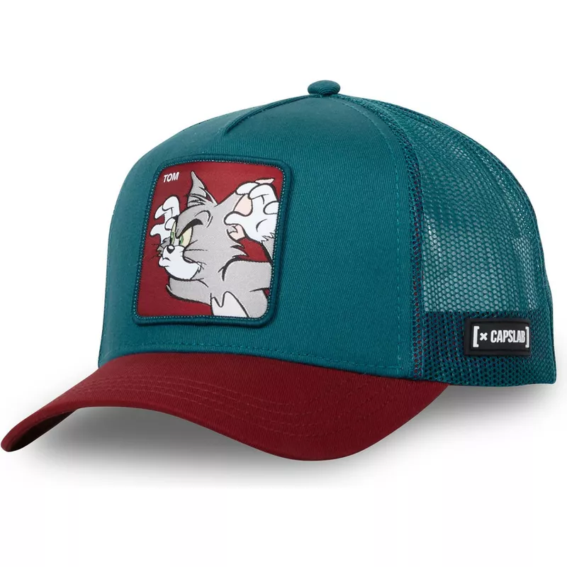 capslab-tom-sca-looney-tunes-blue-and-red-trucker-hat