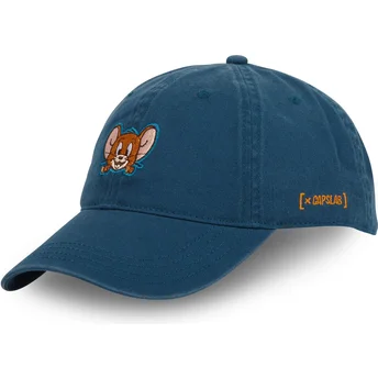 Gorra curva azul ajustable Jerry MOU Looney Tunes de Capslab