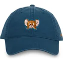capslab-looney-tunes-jerry-mou-verstellbare-blaue-curved-cap