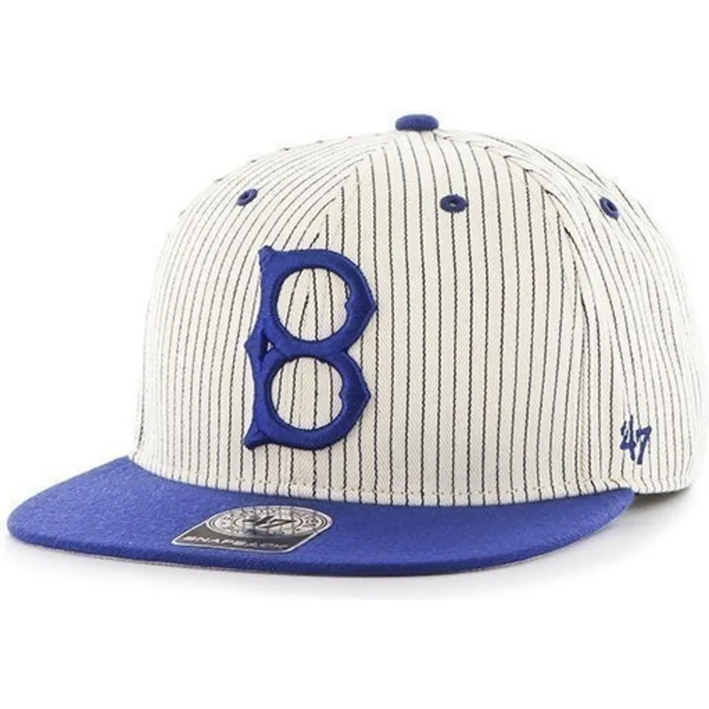 cappelli-piatta-bianco-snapback-rayas-dei-los-angeles-dodgers-mlb-di-47-brand
