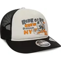 cappellino-trucker-nero-e-bianco-american-ride-or-die-9fifty-retro-crown-a-frame-di-new-era