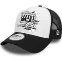 cappelli-curva-nero-snapback-a-frame-graphic-dei-hot-dog-new-york-di-new-era
