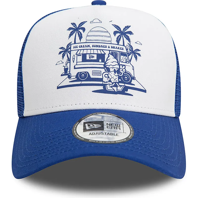 cappelli-curva-blu-snapback-a-frame-frame-graphic-dei-ice-cream-los-angeles-di-new-era cappelli-curva-blu-snapback-a-frame-frame-graphic-dei-ice-cream-los-angeles-di-new-era